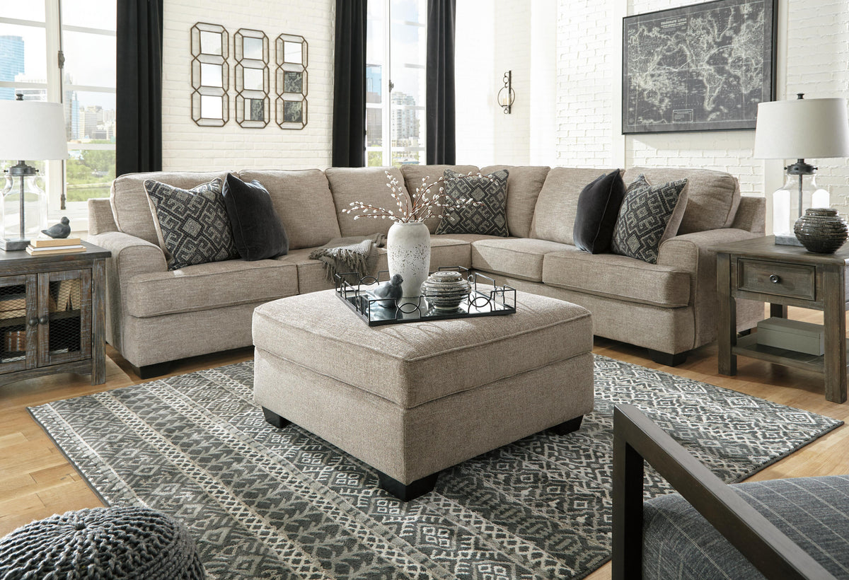Bovarian 3-Piece Sectional Chenille