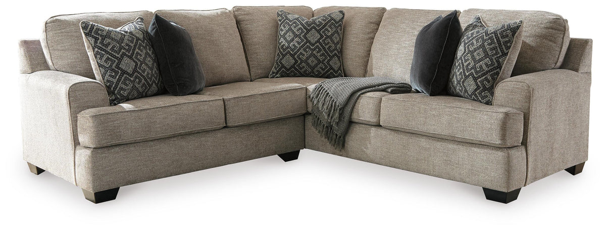 Bovarian 2-Piece Sectional Chenille