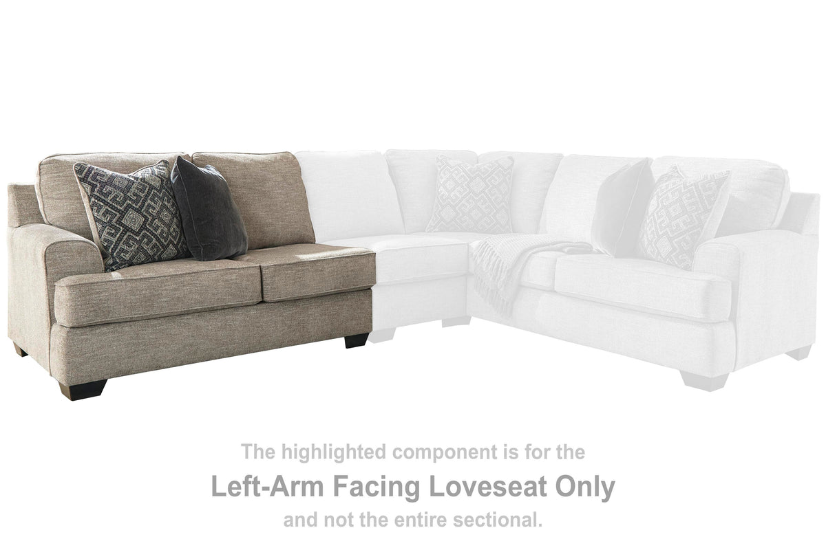 Bovarian LAF Loveseat Chenille