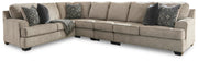 Bovarian 4-Piece Sectional Chenille