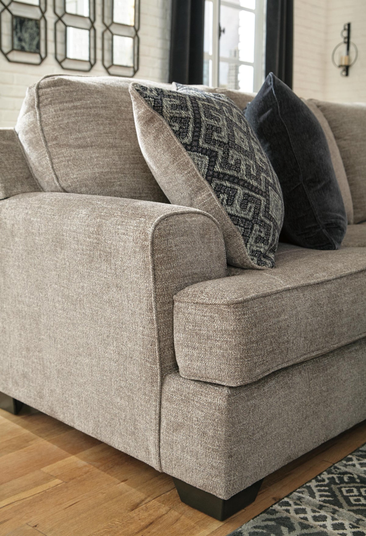 Bovarian 2-Piece Sectional Chenille