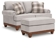Clearbrooke Loveseat and Ottoman