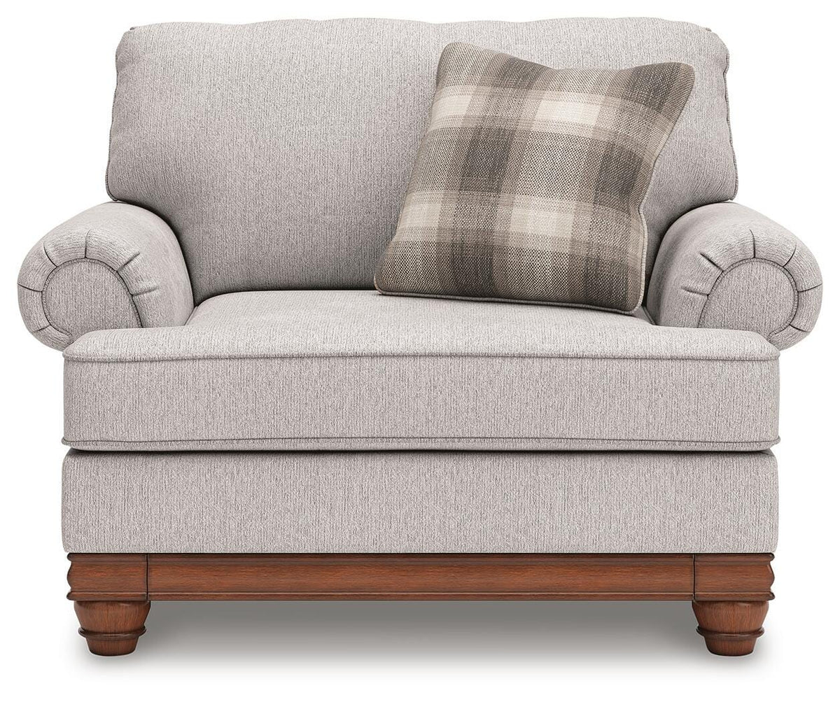 Clearbrooke Sofa, Oversized Chair and Ottoman