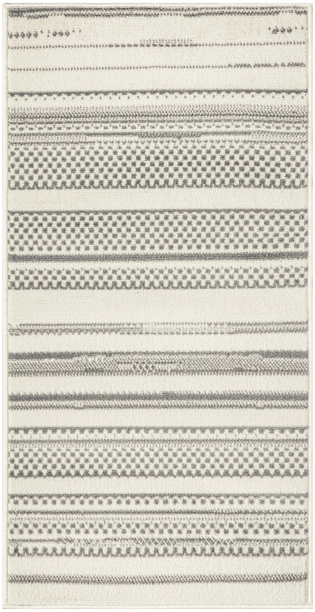 Grafix GRF41 Ivory Grey Rug - Rectangle