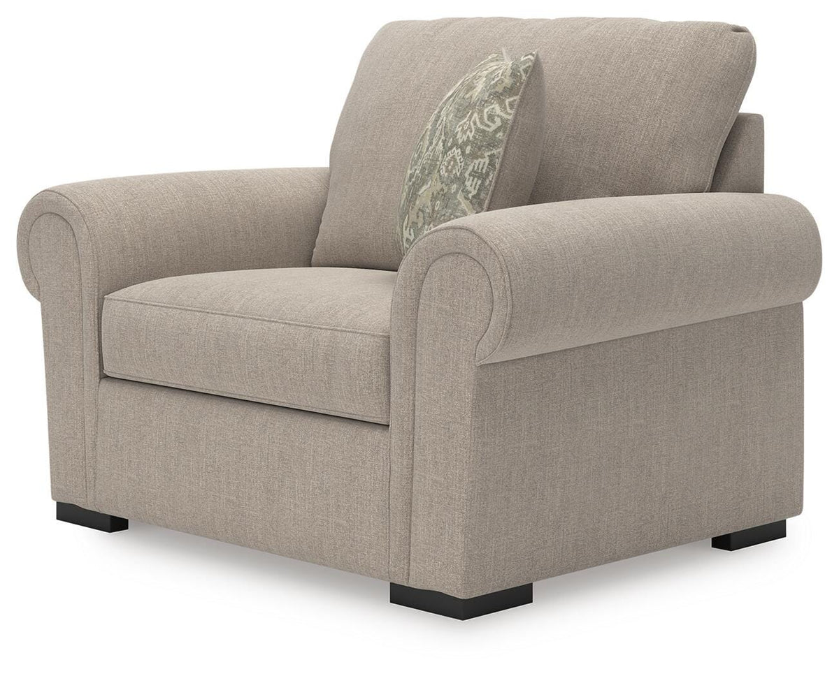 Sararose Chair and a Half Chenille