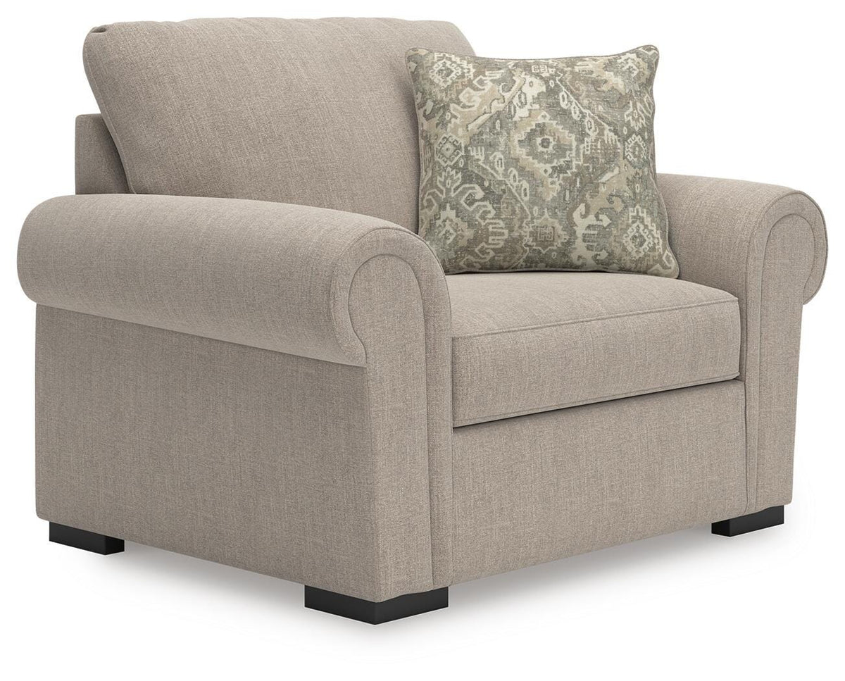 Sararose Chair and a Half Chenille