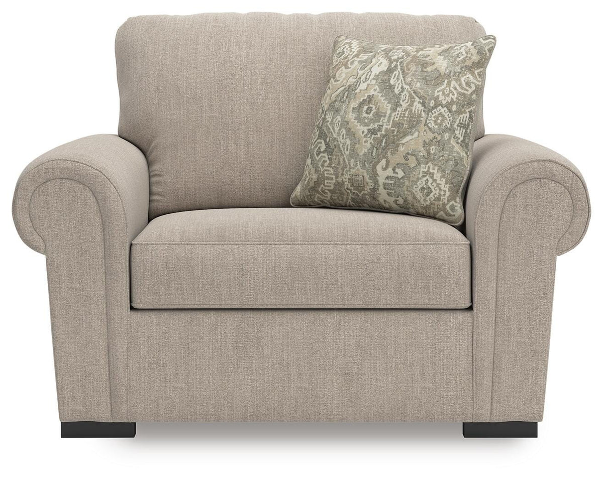 Sararose Chair and a Half Chenille