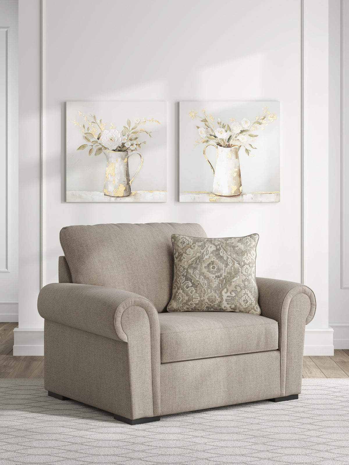 Sararose Chair and a Half Chenille