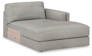Amiata RAF Corner Chaise Leather