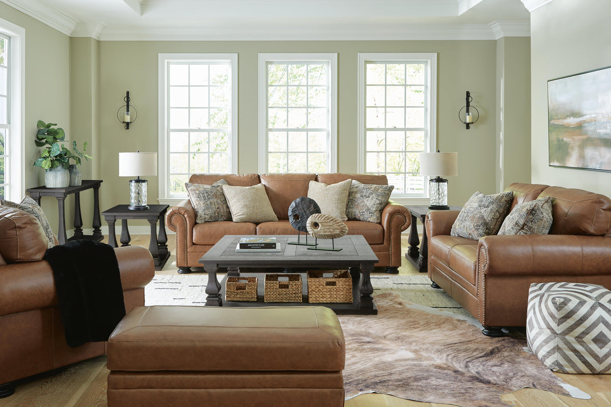 Carianna Sofa, Loveseat, Oversized Chair and Ottoman