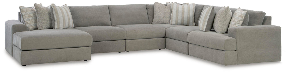 Avaliyah 6-Piece Sectional Chenille