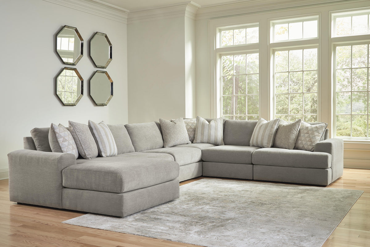 Avaliyah 6-Piece Sectional Chenille