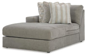 Avaliyah LAF Corner Chaise Chenille
