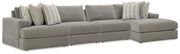 Avaliyah 4-Piece Sectional Chenille