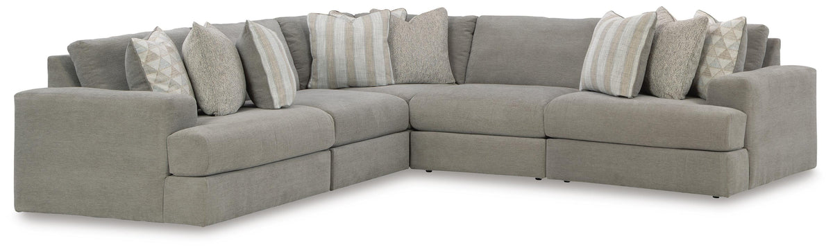 Avaliyah 5-Piece Sectional Chenille