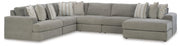 Avaliyah 6-Piece Sectional Chenille