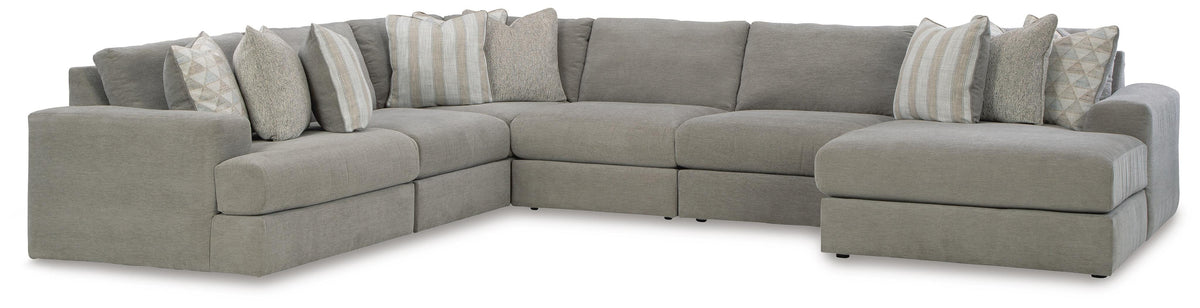 Avaliyah 6-Piece Sectional Chenille