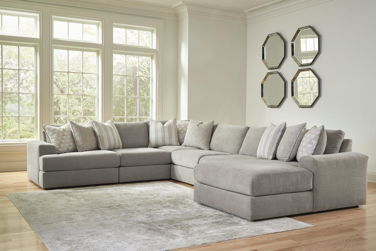 Avaliyah 6-Piece Sectional Chenille