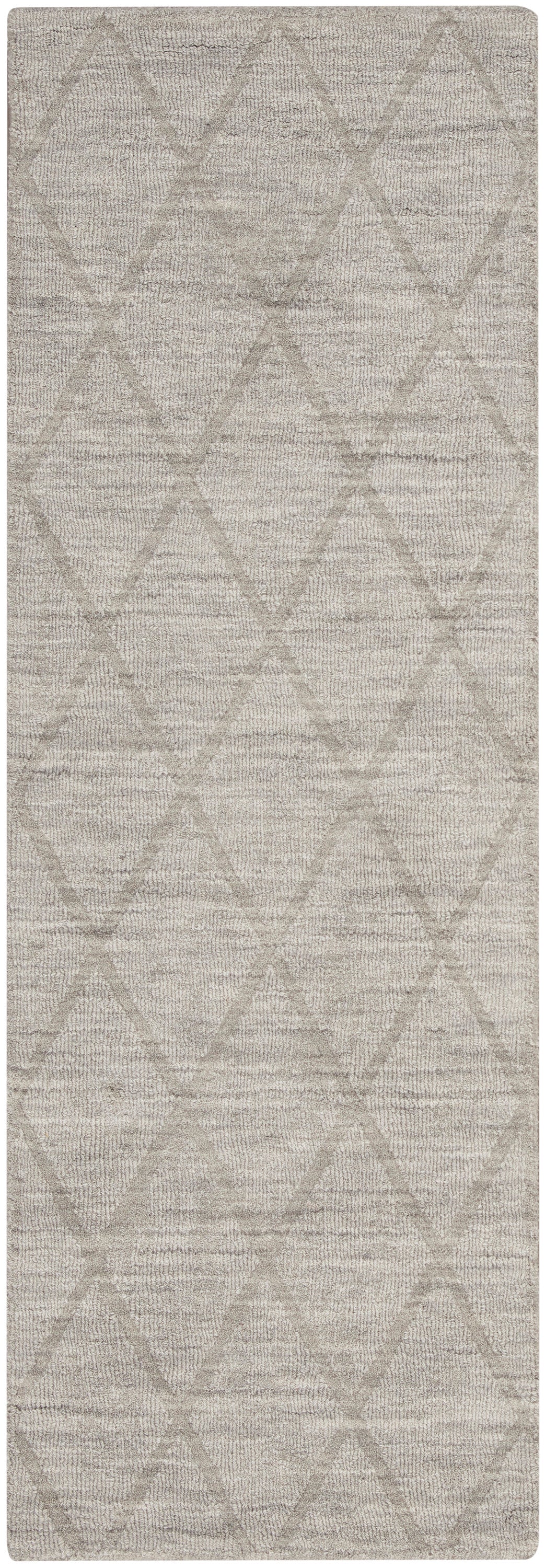 Wool Haven WOH01 Grey Rug - Runner