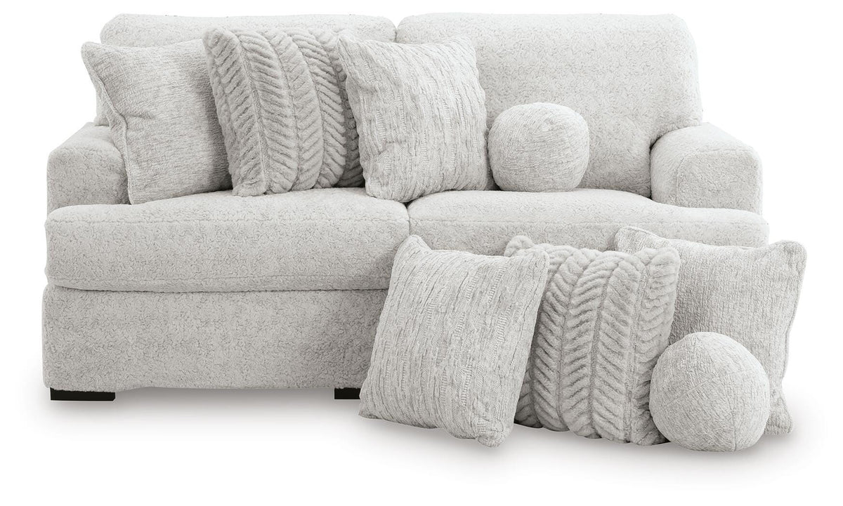 Cuddle Plush 2-Piece Sectional Velvet Chenille