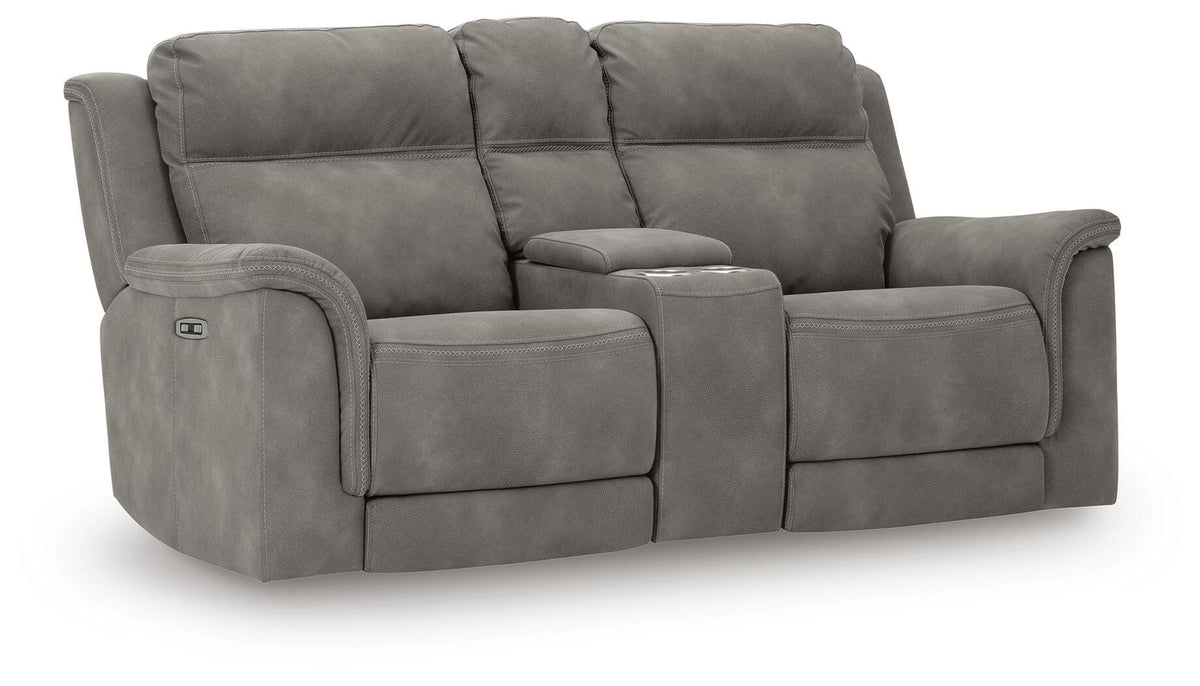 Next-Gen Durapella PWR REC Loveseat/CON/ADJ HDRST Microfiber
