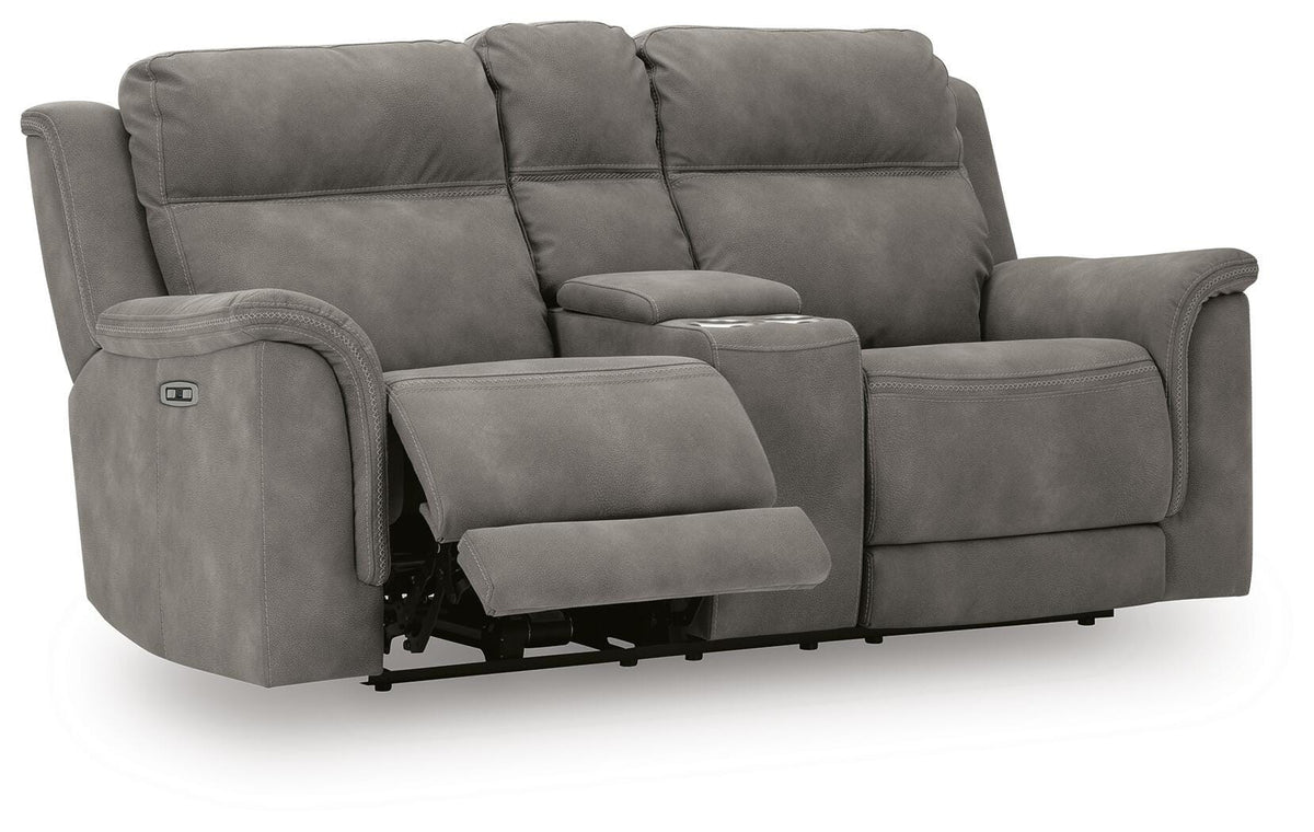Next-Gen Durapella PWR REC Loveseat/CON/ADJ HDRST Microfiber