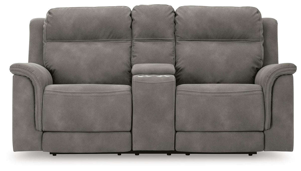 Next-Gen Durapella PWR REC Loveseat/CON/ADJ HDRST Microfiber