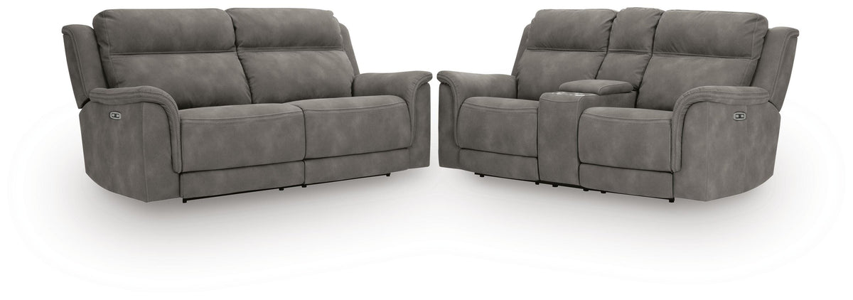 Next-Gen Durapella Power Reclining Sofa and Loveseat