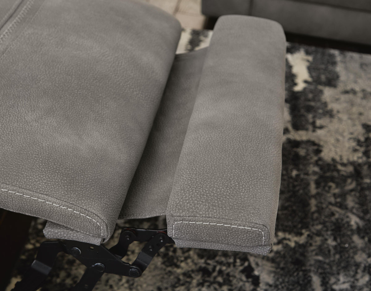 Next-Gen Durapella PWR REC Loveseat/CON/ADJ HDRST Microfiber