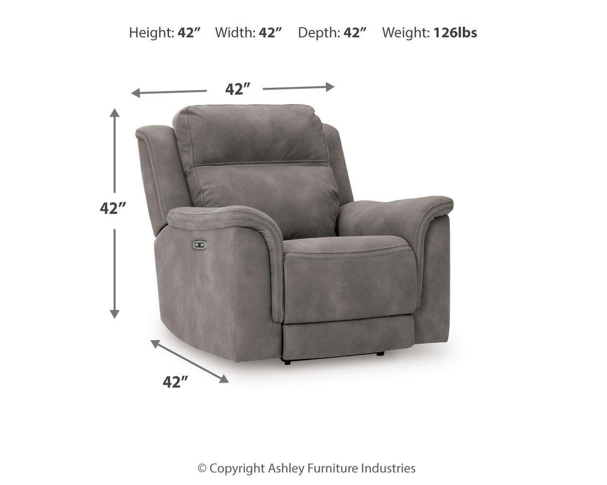 Next-Gen Durapella PWR Recliner/ADJ Headrest Microfiber