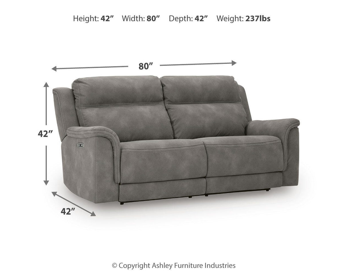 Next-Gen Durapella 2 Seat PWR REC Sofa ADJ HDREST Microfiber