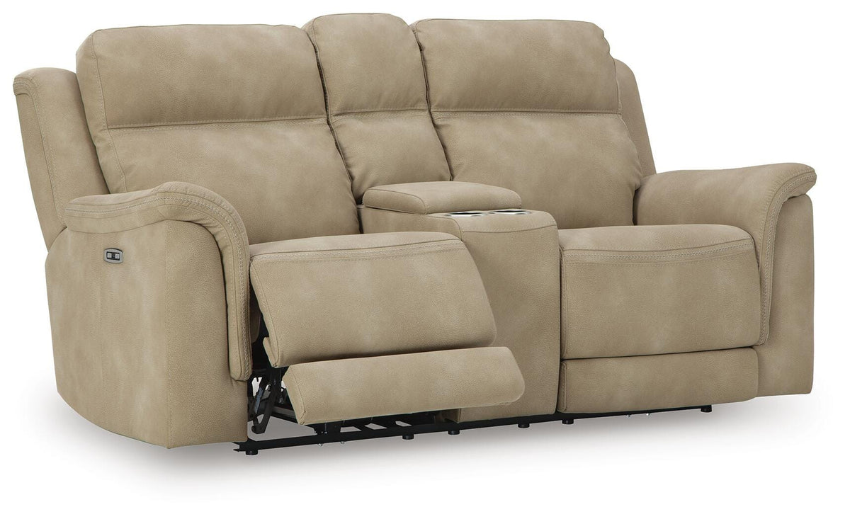 Next-Gen Durapella PWR REC Loveseat/CON/ADJ HDRST Microfiber