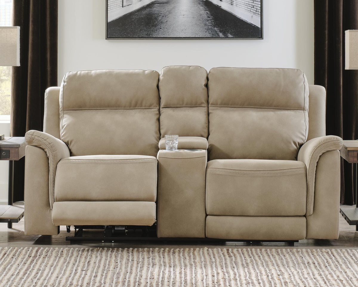 Next-Gen Durapella PWR REC Loveseat/CON/ADJ HDRST Microfiber