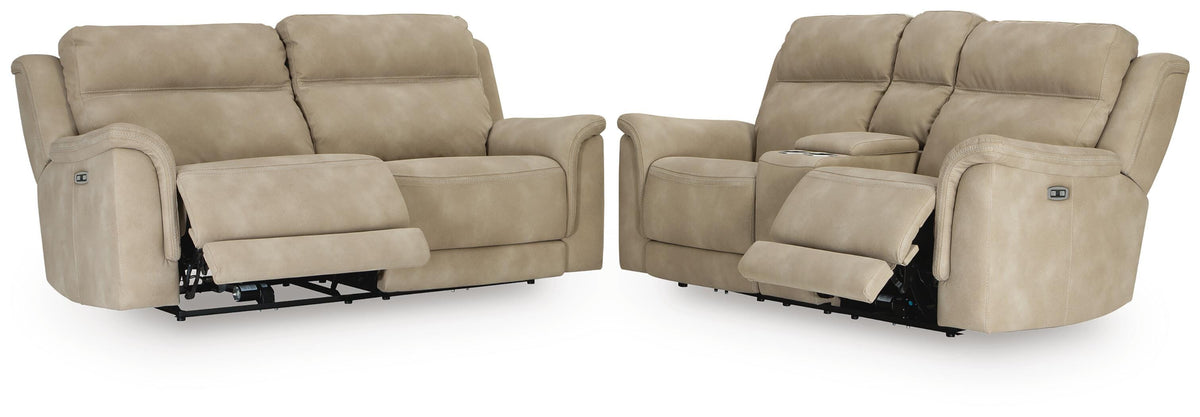Next-Gen Durapella Power Reclining Sofa and Loveseat