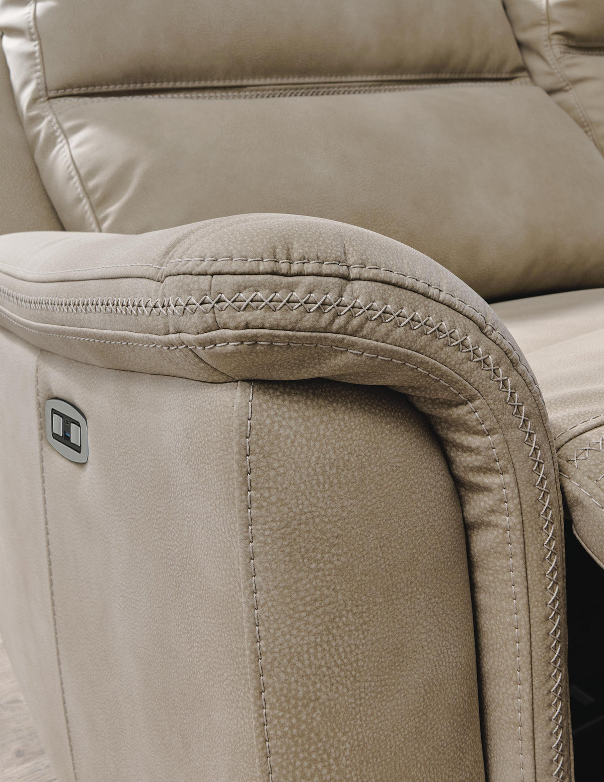 Next-Gen Durapella 2 Seat PWR REC Sofa ADJ HDREST Microfiber