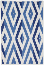 Whimsicle WHS04 Ivory Blue Rug - Rectangle