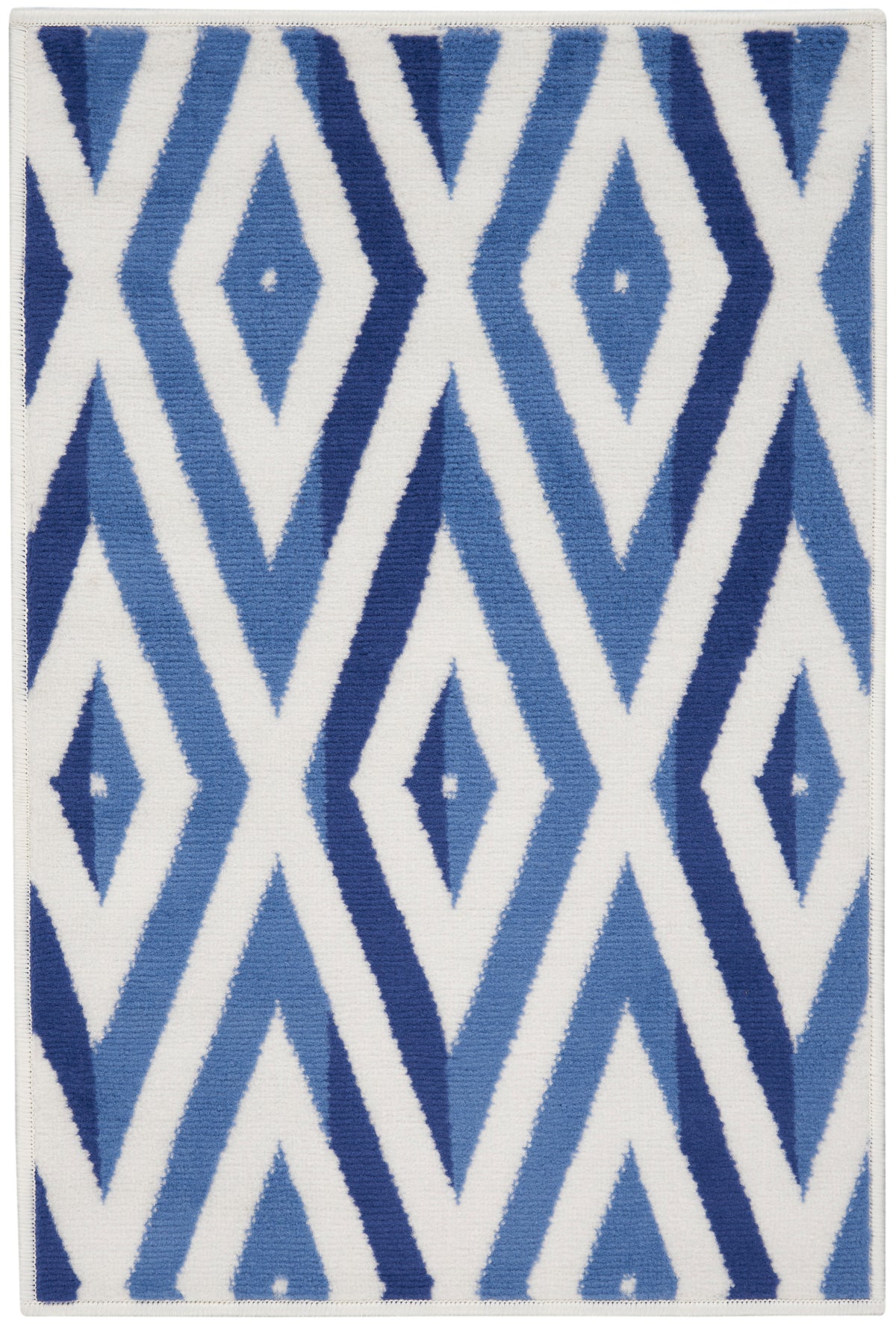 Whimsicle WHS04 Ivory Blue Rug - Rectangle