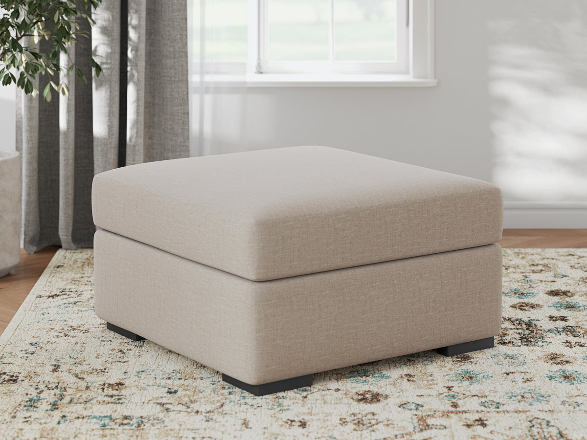 LadyMae Oversized Accent Ottoman Next-Gen Nuvella™ Performance Fabric