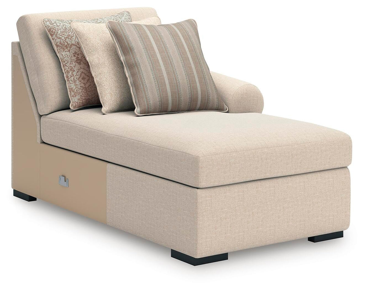LadyMae 5-Piece Sectional with Chaise Next-Gen Nuvella™ Performance Fabric