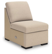 LadyMae Armless Chair Next-Gen Nuvella™ Performance Fabric