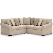 LadyMae 3-Piece Sectional Next-Gen Nuvella™ Performance Fabric