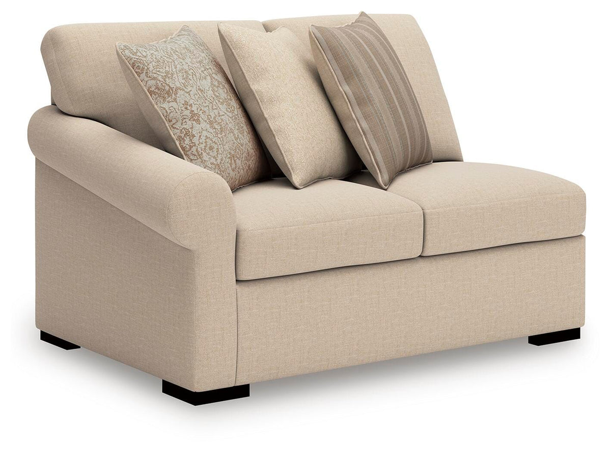 LadyMae 4-Piece Sectional with Chaise Next-Gen Nuvella™ Performance Fabric