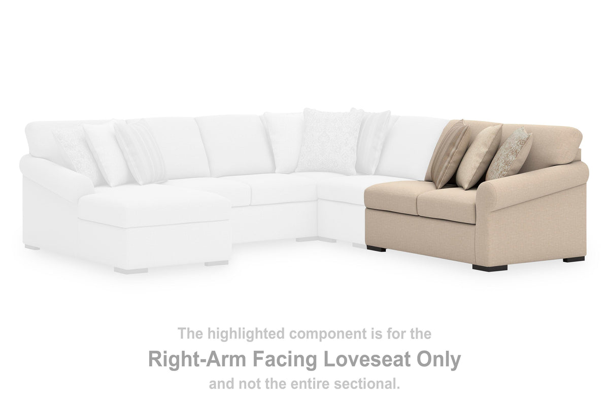 LadyMae RAF Loveseat Next-Gen Nuvella™ Performance Fabric
