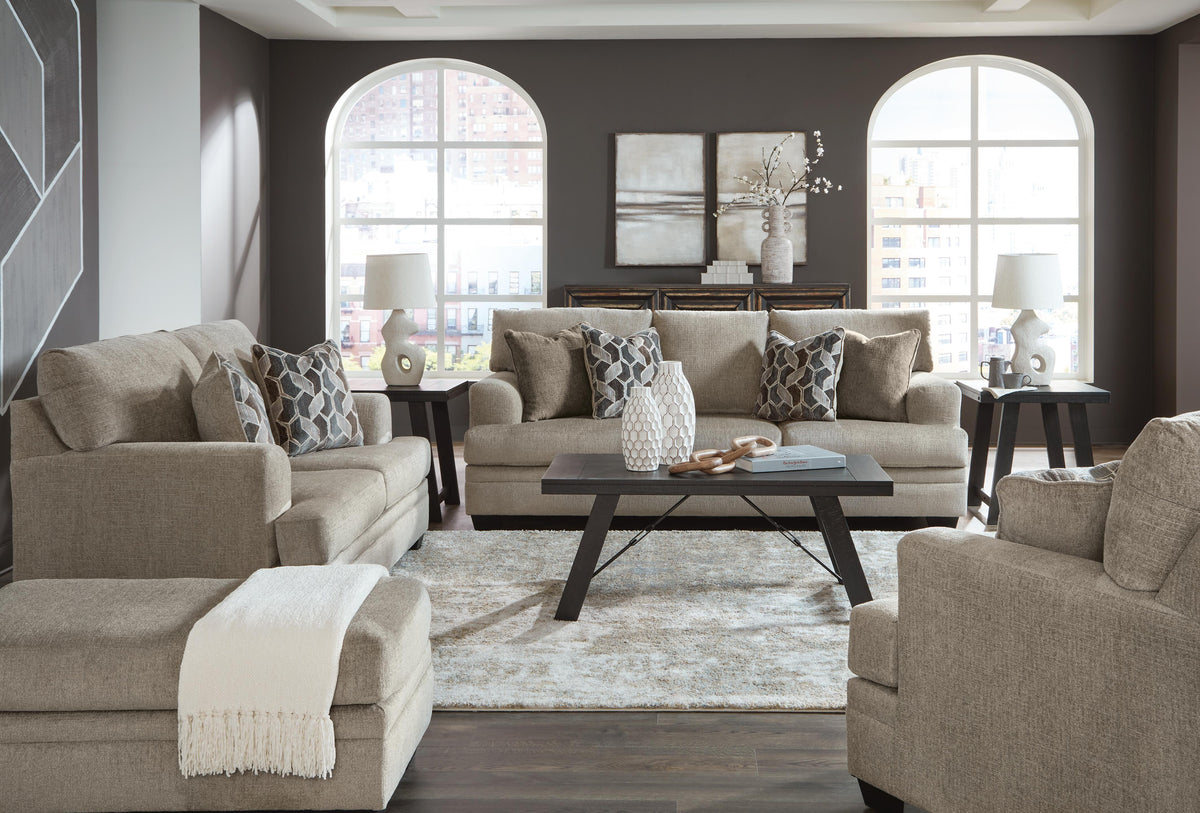 Stonemeade Sofa, Loveseat, Oversized Chair and Ottoman