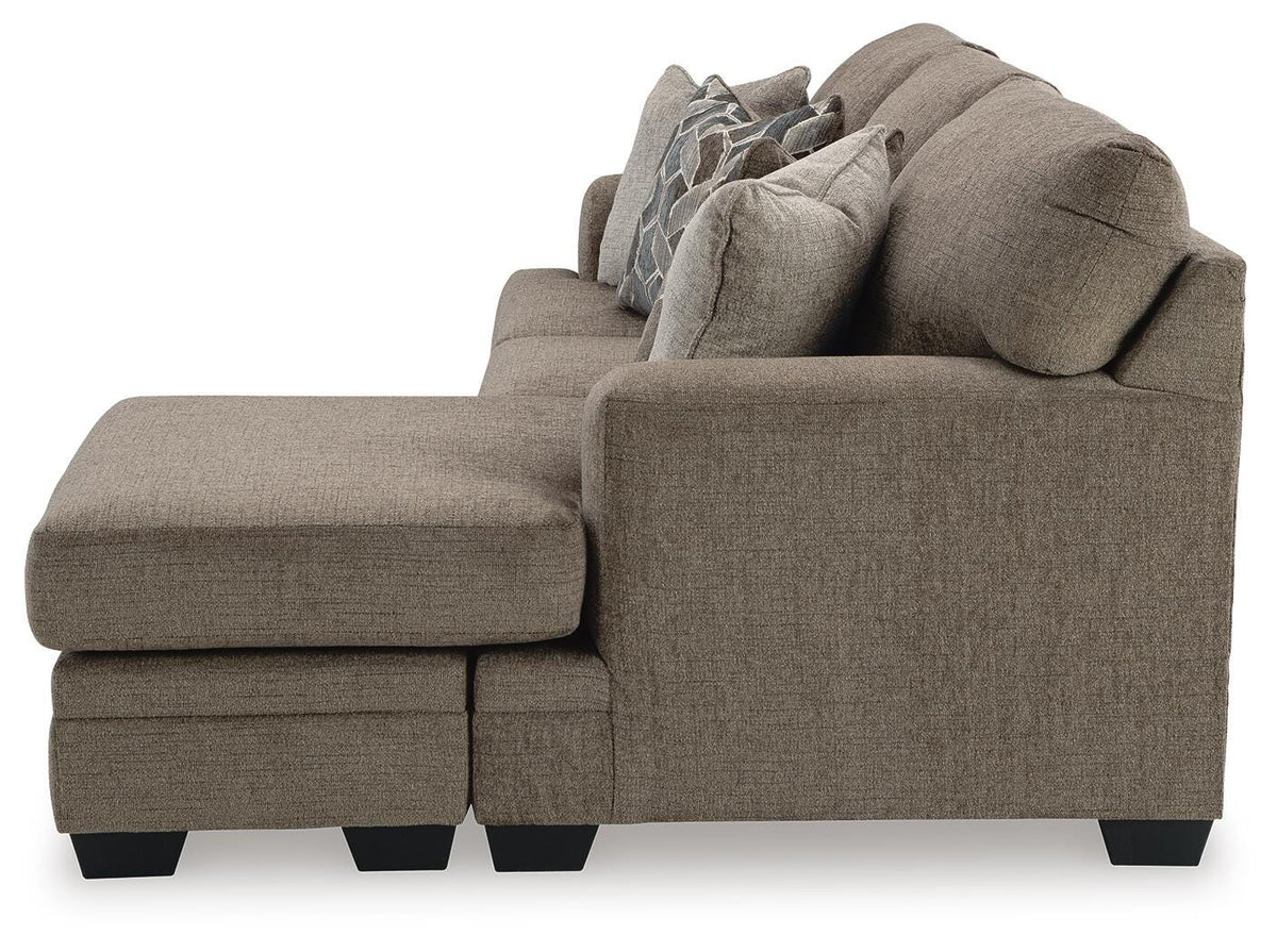 Stonemeade Sofa Chaise, Oversized Chair and Ottoman