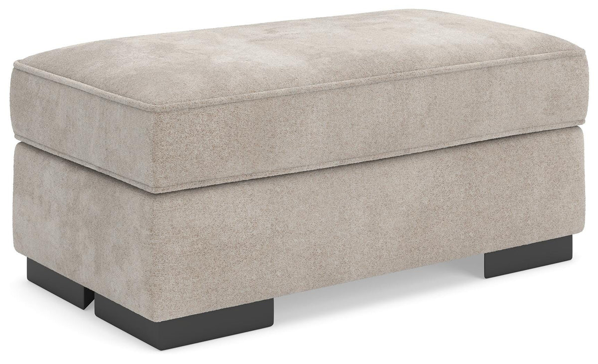 High Profile Ottoman Chenille