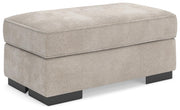High Profile Ottoman Chenille