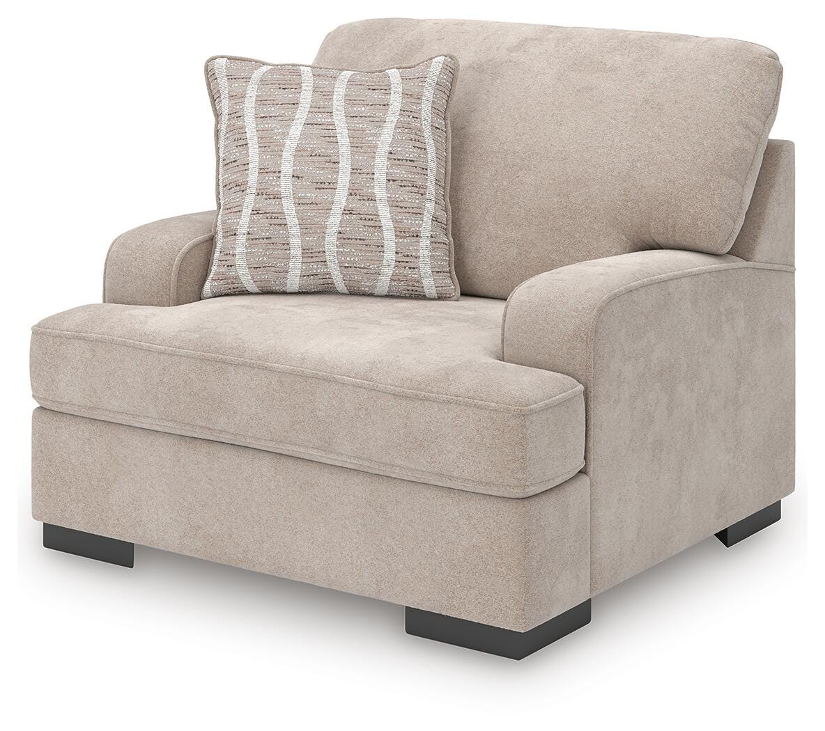 High Profile Sofa, Oversized Chair and Ottoman