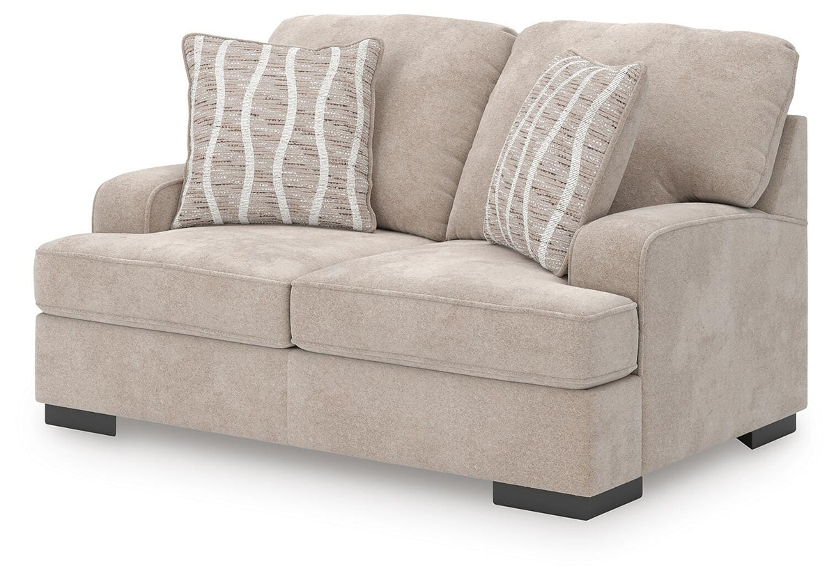 High Profile Loveseat Chenille