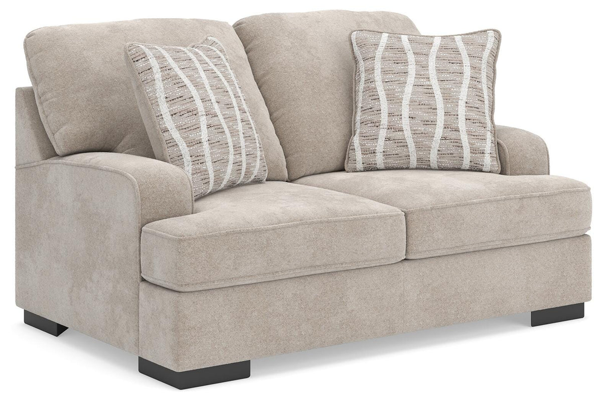 High Profile Loveseat Chenille